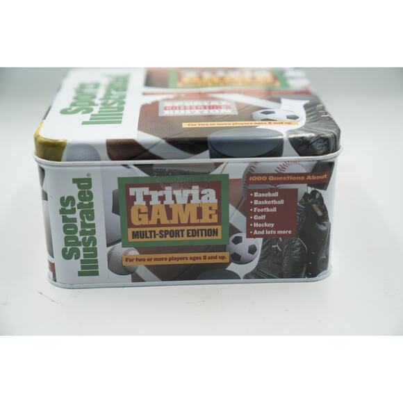 Sports Illustrated Trivia Game – Multi-Sport Collector’s Tin Edition (1998) - Picture 2 of 3